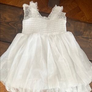 Nicole Miller White Kids Casual Dress